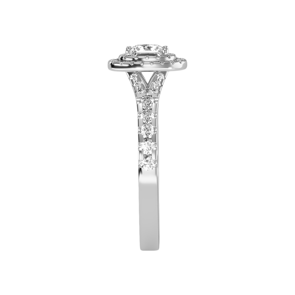Awe Struck Halo Ring - Five