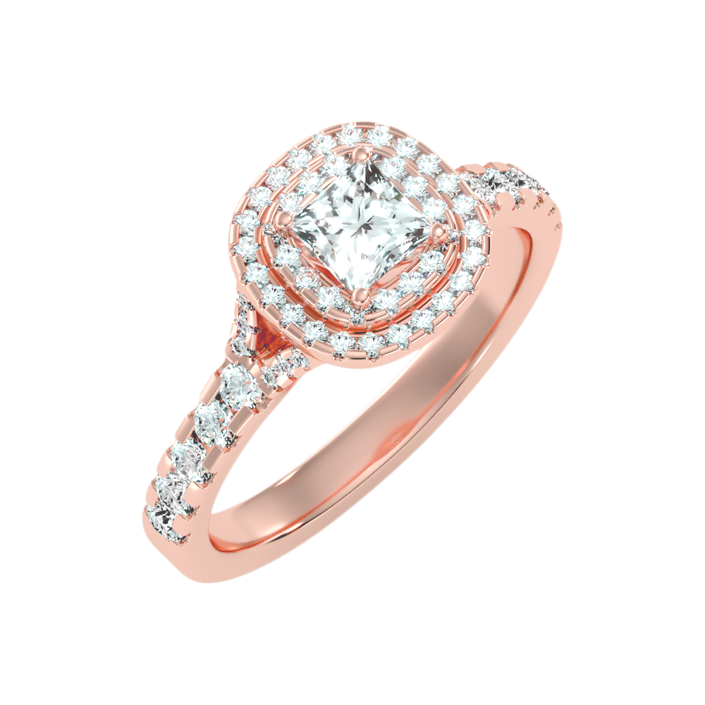 Awe Struck Halo Ring - Six