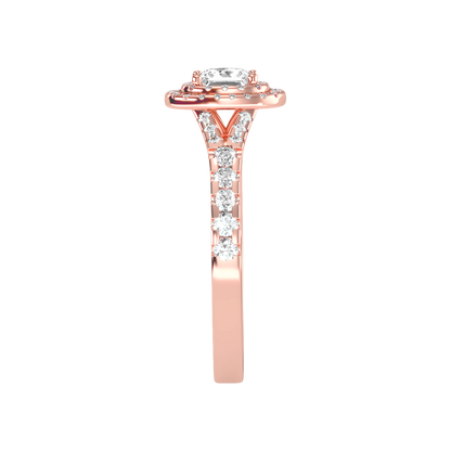 Awe Struck Halo Ring - Eight