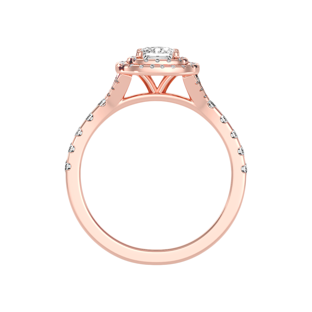 Awe Struck Halo Ring - Nine