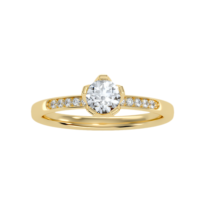 Azar Solitaire Ring - Ten
