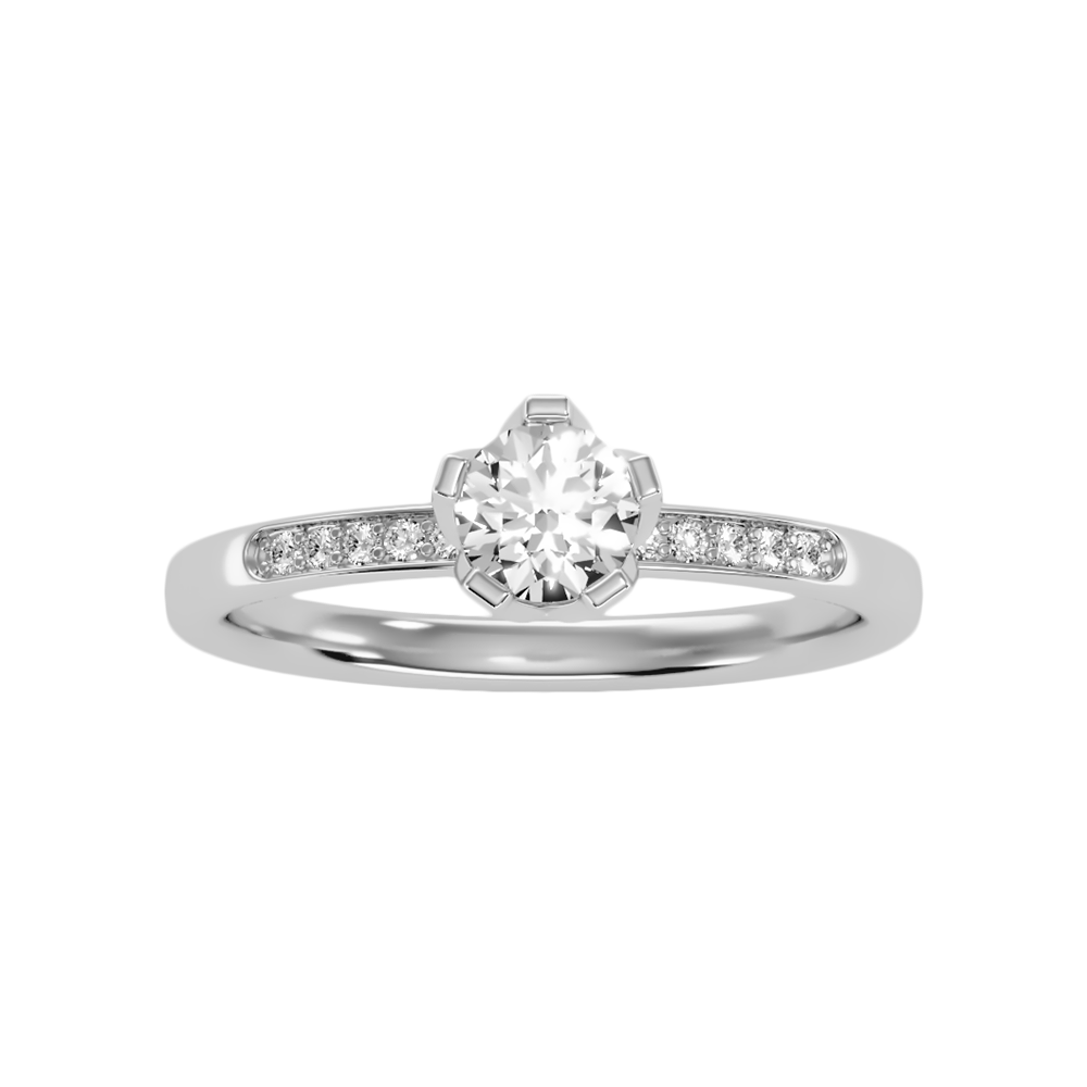 Azar Solitaire Ring - Three