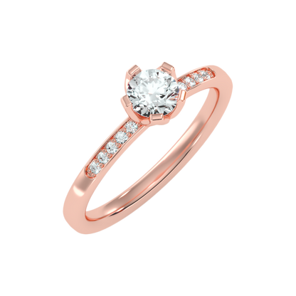 Azar Solitaire Ring - Five
