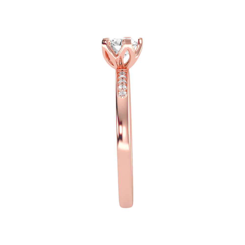 Azar Solitaire Ring - Eight