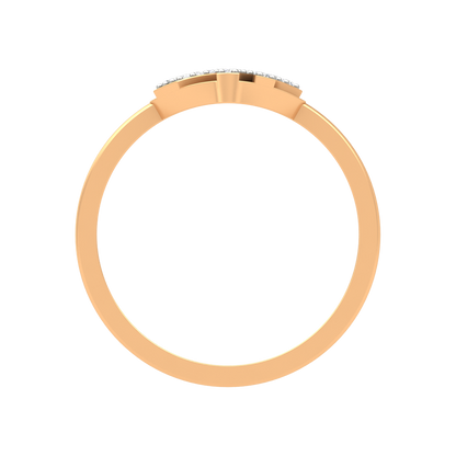 A Designer Diamond Square Ring - Twelve
