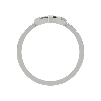 A Designer Diamond Square Ring - Three