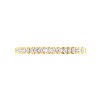 A Lane Of Gems Half Eternity Ring - Ten