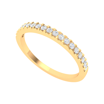 A Lane Of Gems Half Eternity Ring - Nine