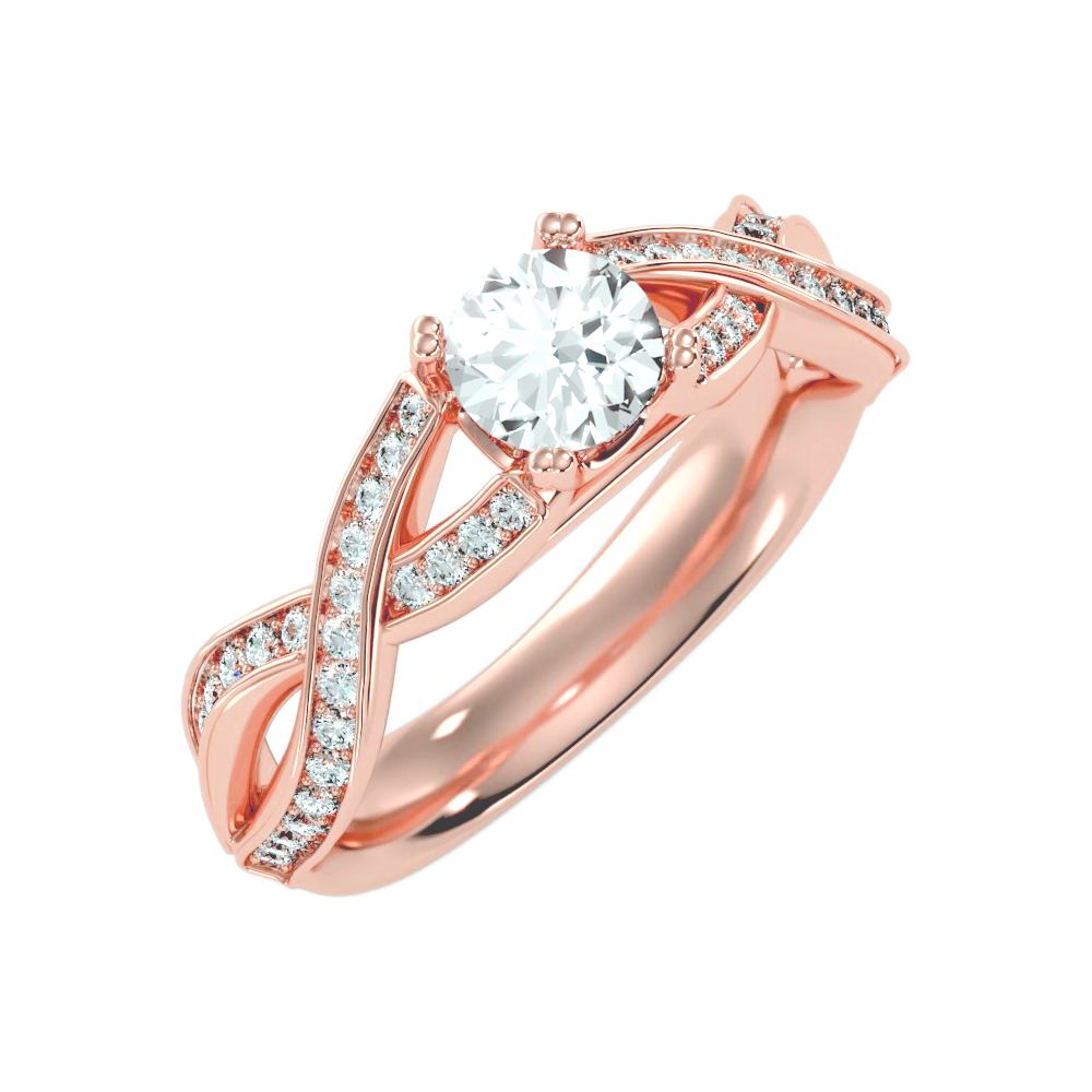 A Simple And Beautiful Engagement Ring - Ten