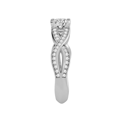 A Simple And Beautiful Engagement Ring - Three