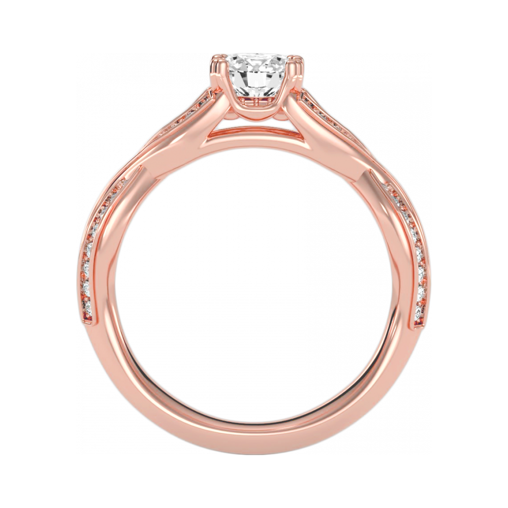 A Simple And Beautiful Engagement Ring - Nine