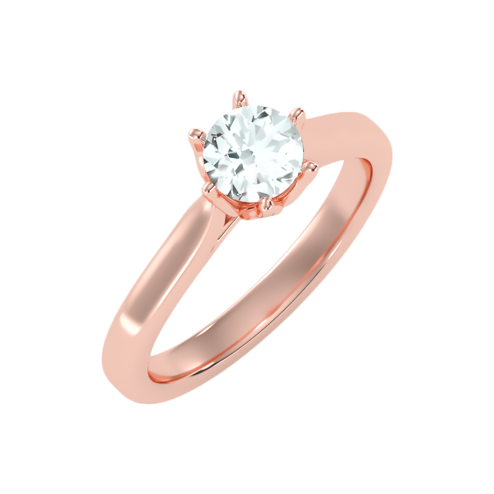 Balenz Classic Solitaire Ring - Five