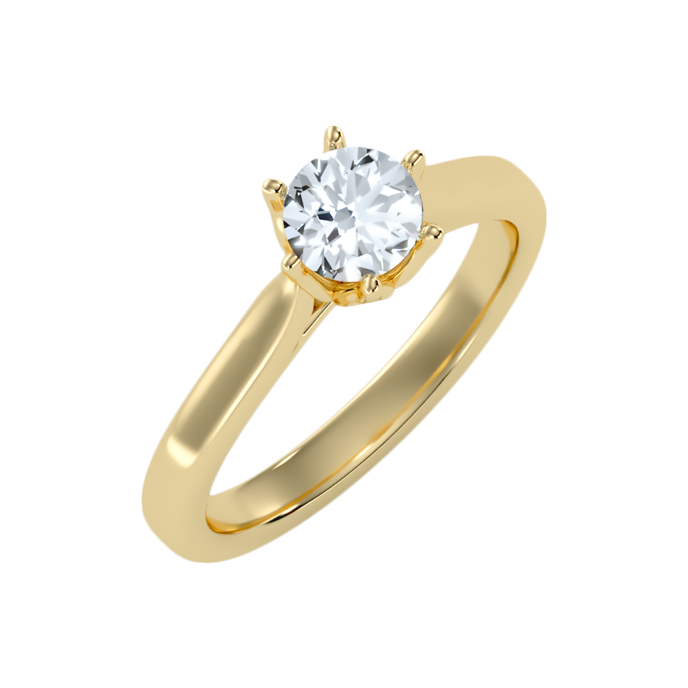 Balenz Classic Solitaire Ring - Nine