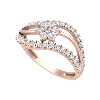 Ballistic Band Diamond Ring - One