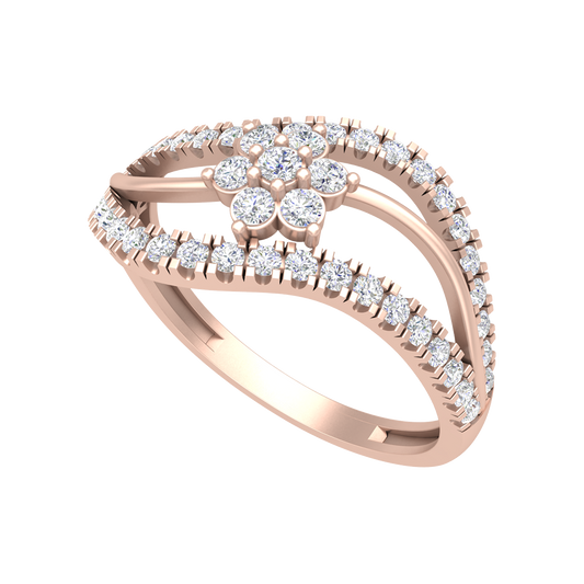 Ballistic Band Diamond Ring - One