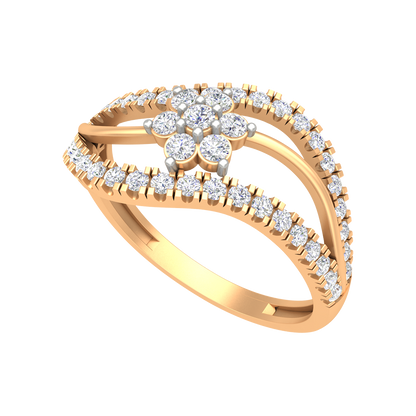 Ballistic Band Diamond Ring - Ten