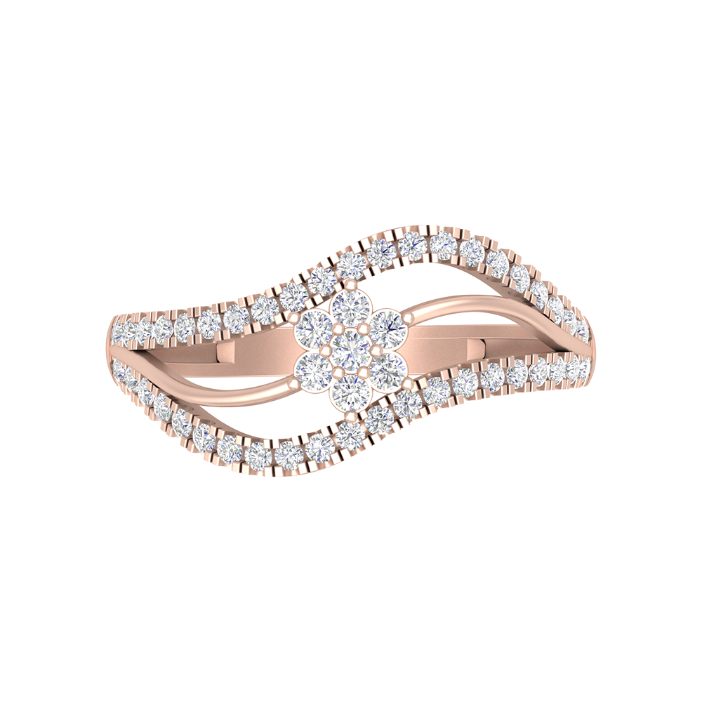 Ballistic Band Diamond Ring - Two