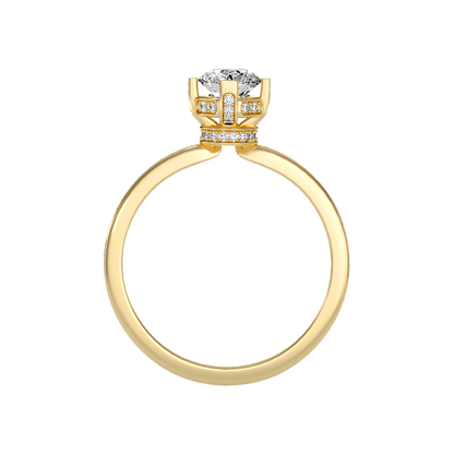 Baronial Solitaire Ring - Twelve