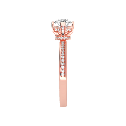 Baronial Solitaire Ring - Four