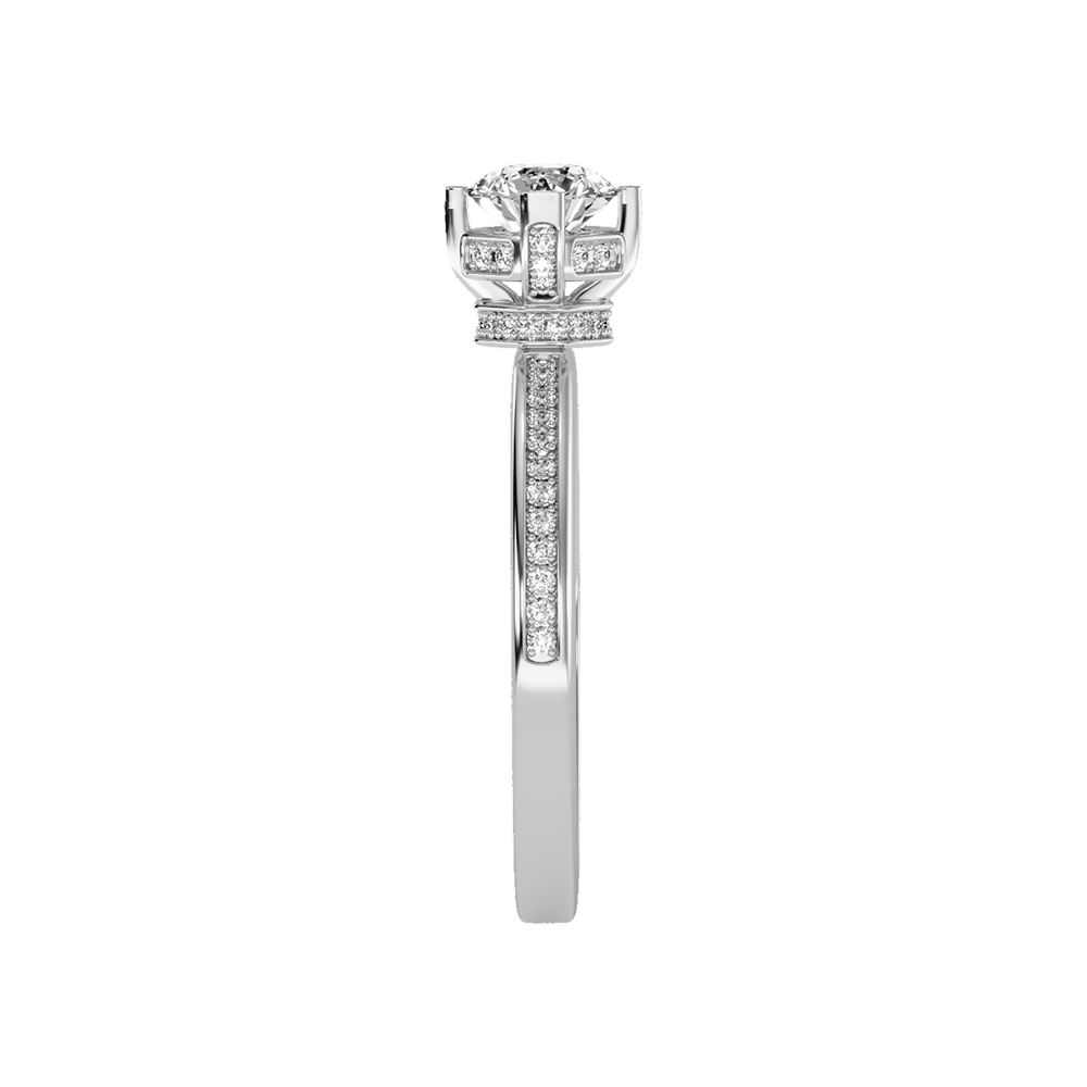Baronial Solitaire Ring - Seven