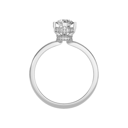 Baronial Solitaire Ring - Eight