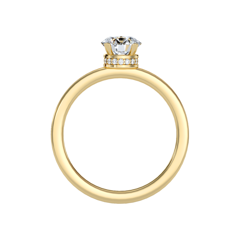 Beaded Beauty Single Stone Ring - Thirteen