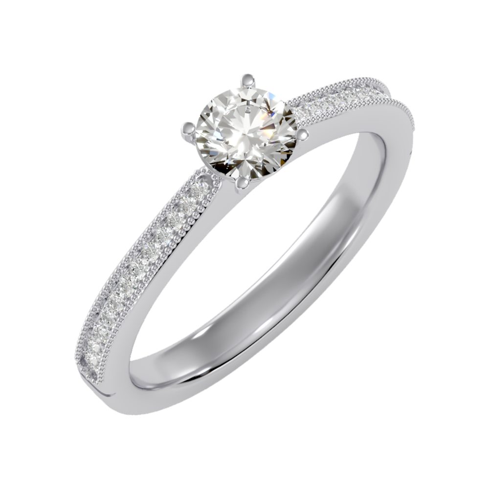 Beads Single Stone Ring - One