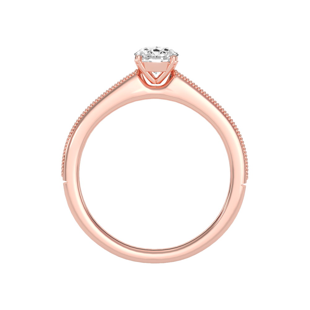 Beads Single Stone Ring - Six