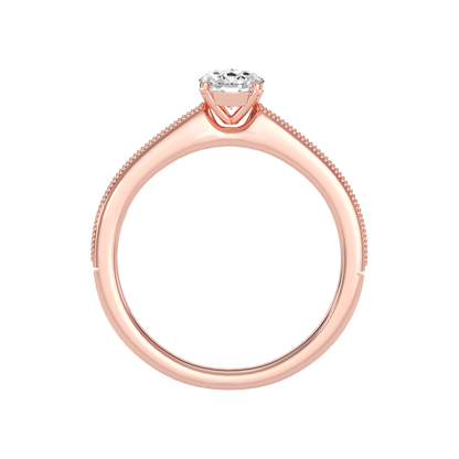 Beads Single Stone Ring - Six
