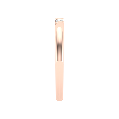 Beautiful Gala Tri Stone Ring - Eight