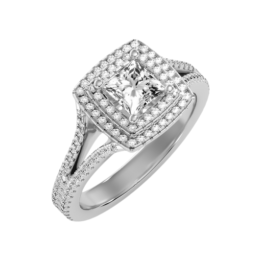 Beautiful Solitaire Ring In 925 Sterling Silver - One