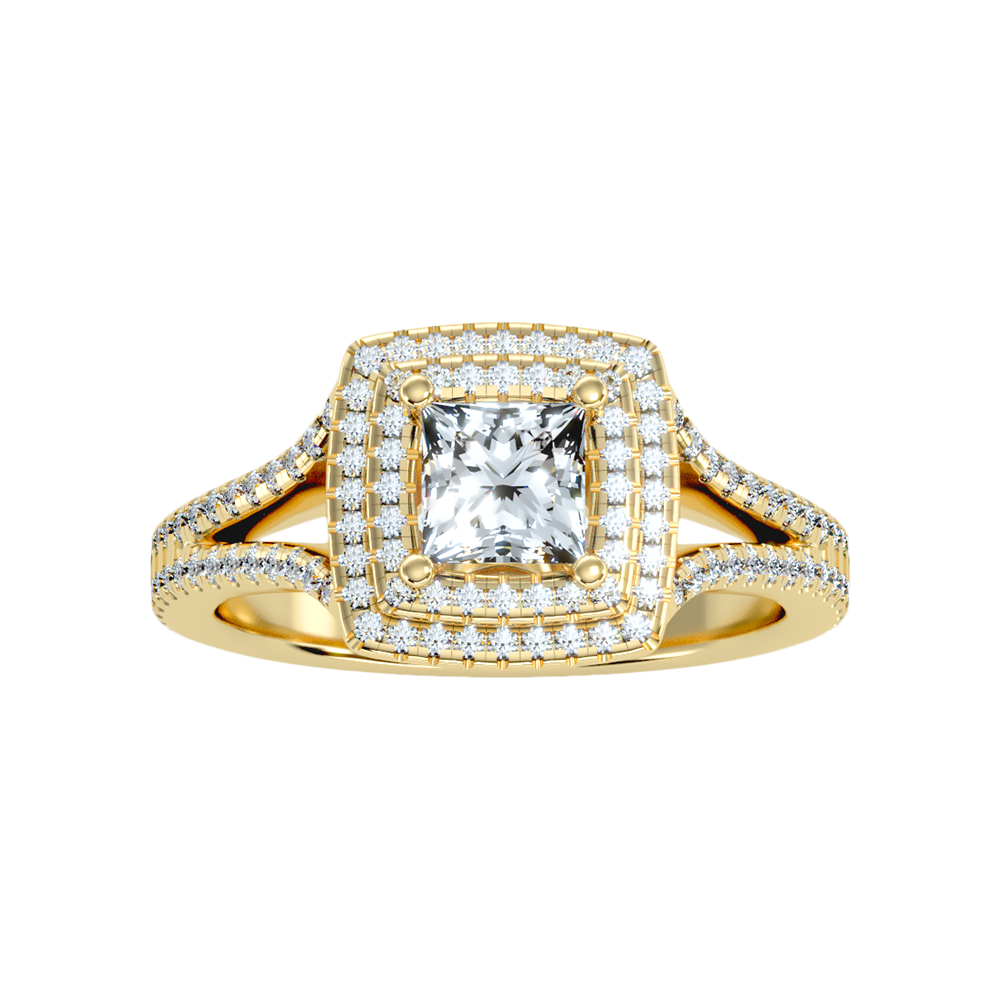 Beautiful Solitaire Ring - Ten