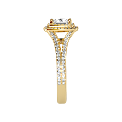 Beautiful Solitaire Ring In 925 Sterling Silver - Eleven
