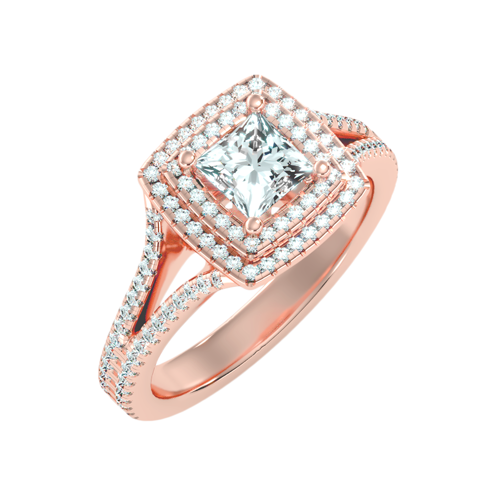 Beautiful Solitaire Ring - Five