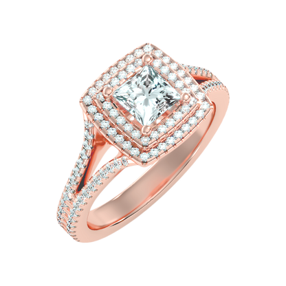 Beautiful Solitaire Ring - Five