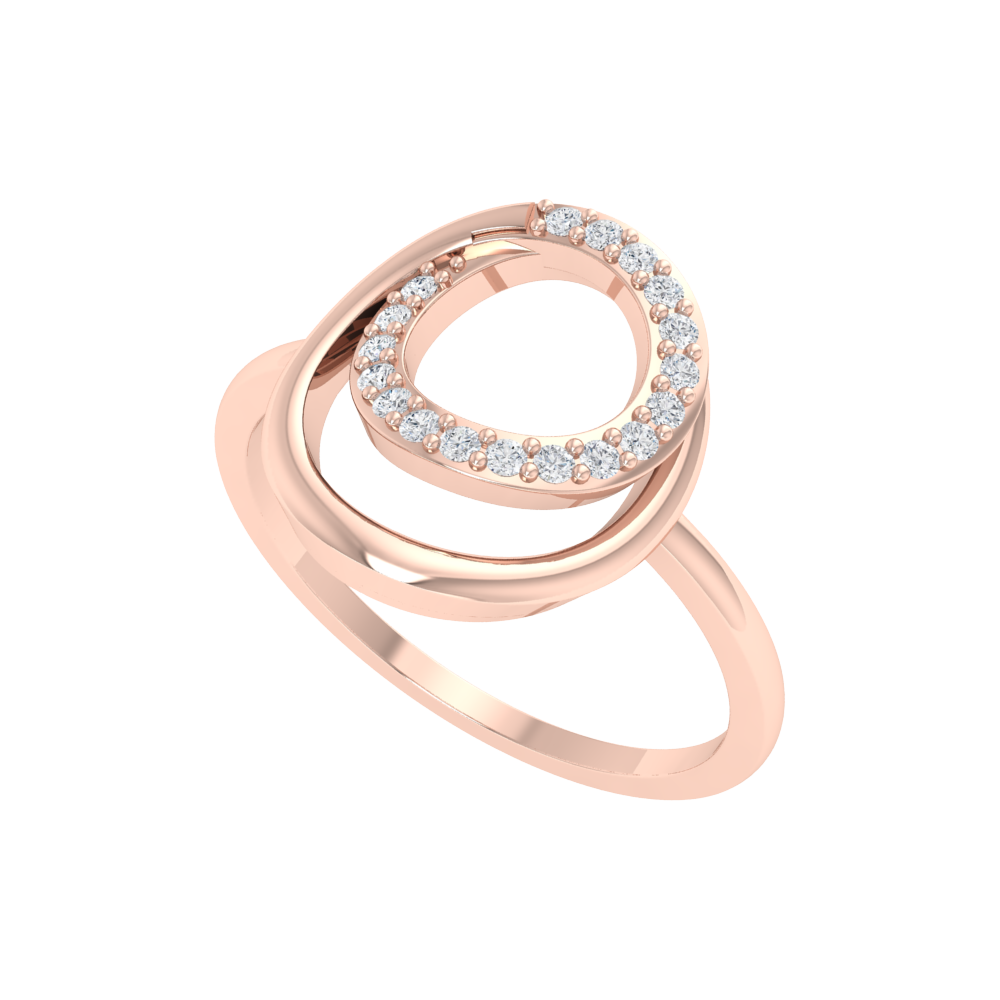 Beauty Hoop Eternity Ring - Two
