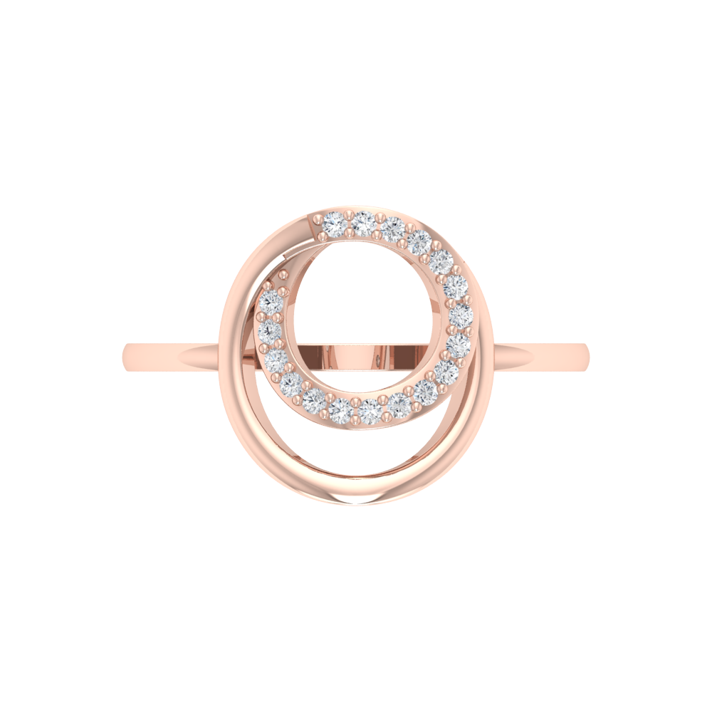 Beauty Hoop Eternity Ring - Three