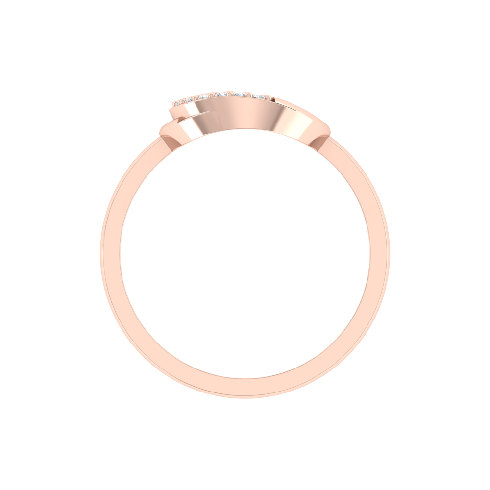 Beauty Hoop Eternity Ring In 925 Sterling Silver - Five