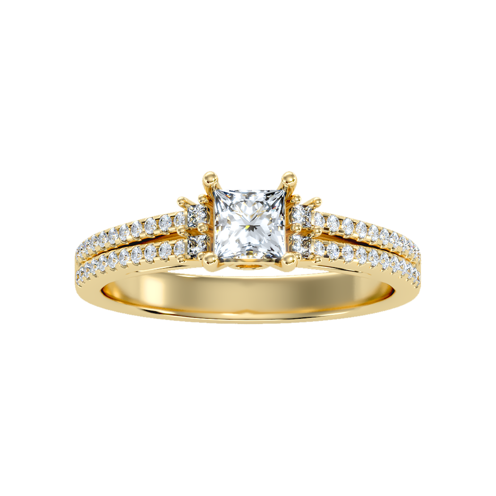 Bedazzled Solitaire Ring - Ten