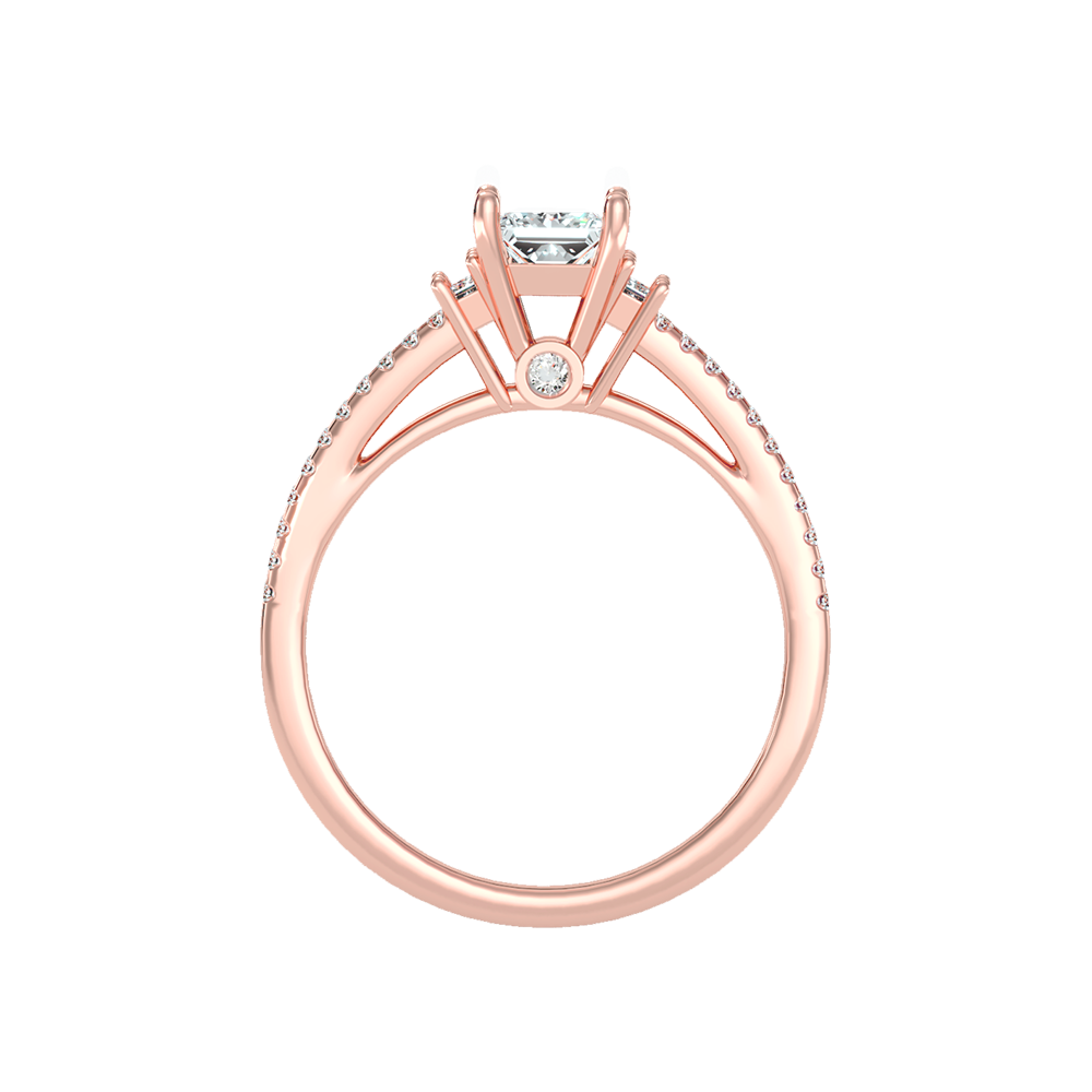 Bedazzled Solitaire Ring - Four