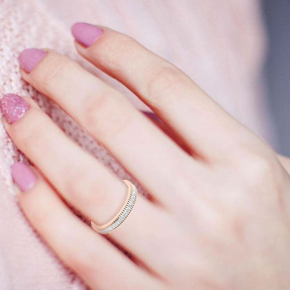Bela Floro Stackable Ring - One