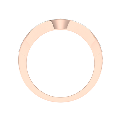 Bela Rozo Diamond Ring In 925 Sterling Silver - Eleven