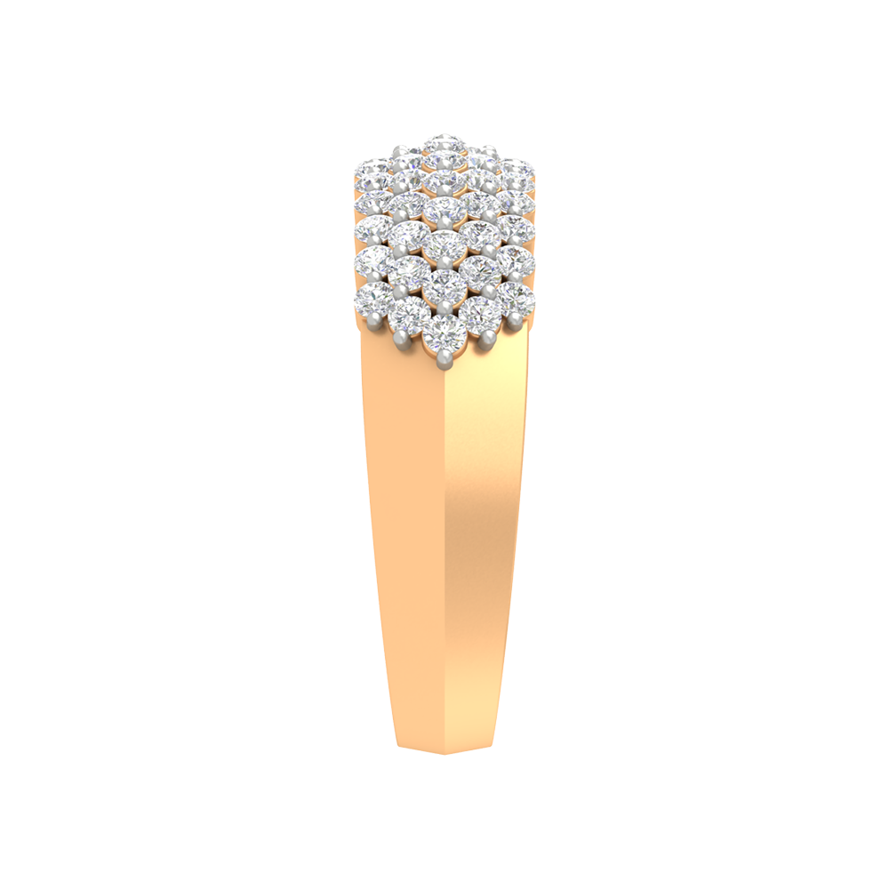 Believe Diamond Band In 925 Sterling Silver - Eleven