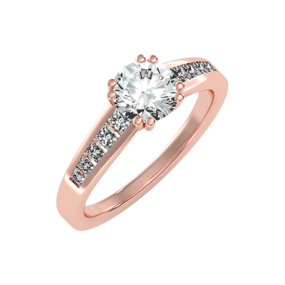 Bella Solitaire Ring - Ten