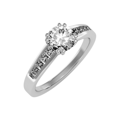 Bella Solitaire Ring - Two
