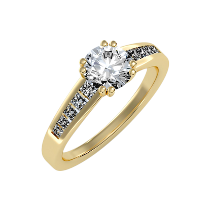 Bella Solitaire Ring - Six