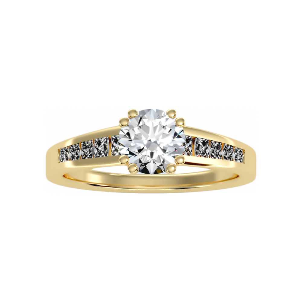 Bella Solitaire Ring - Eight