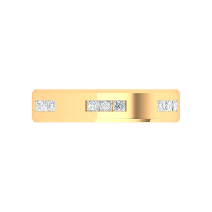 Belle Fleur Broad Band Ring - Ten