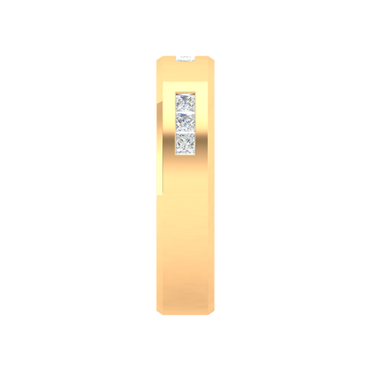 Belle Fleur Broad Band Ring - Eleven