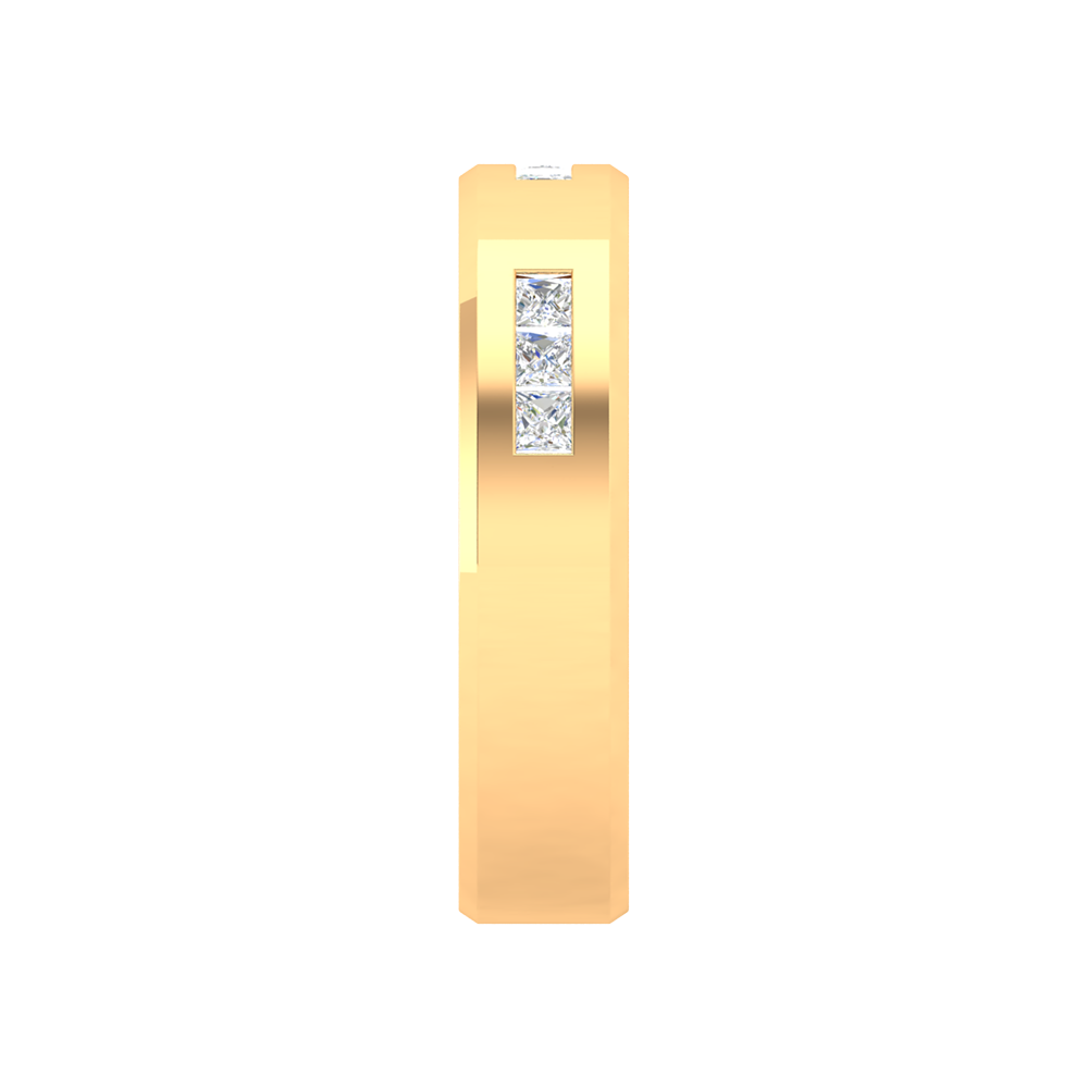 Belle Fleur Broad Band Ring In 925 Sterling Silver - Eleven